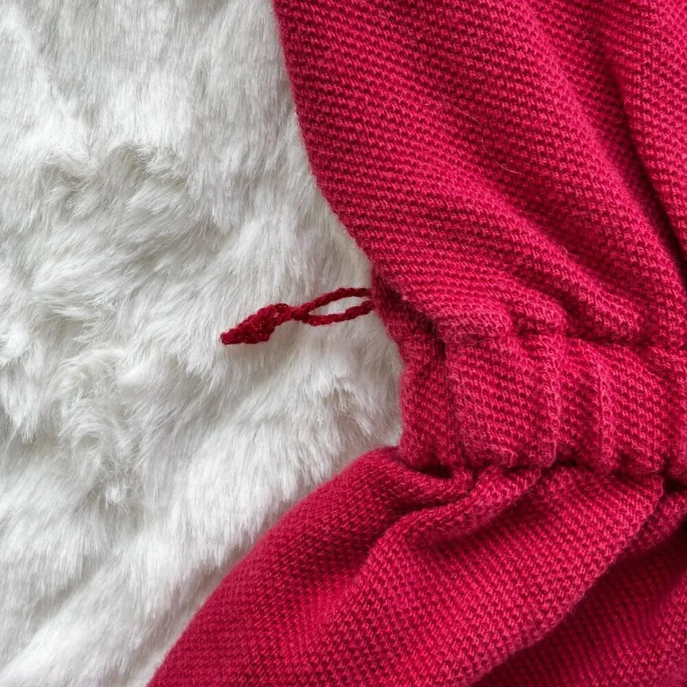 Ralph Lauren 18M Red Polo Romper Pony Logo Cotton Collared Outfit